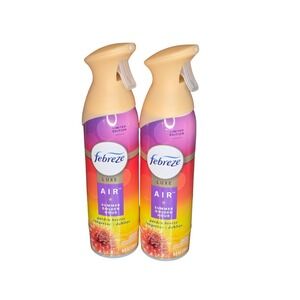 Febreze Luxe Air Summer Golden Hour Limited Edition Spray 8.8oz 2 Pack Tangerine